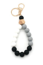 Load image into Gallery viewer, Multicolored Beaded Keychain