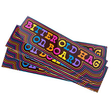 Load image into Gallery viewer, Bitter Old Hag On Board Vinyl Sticker
