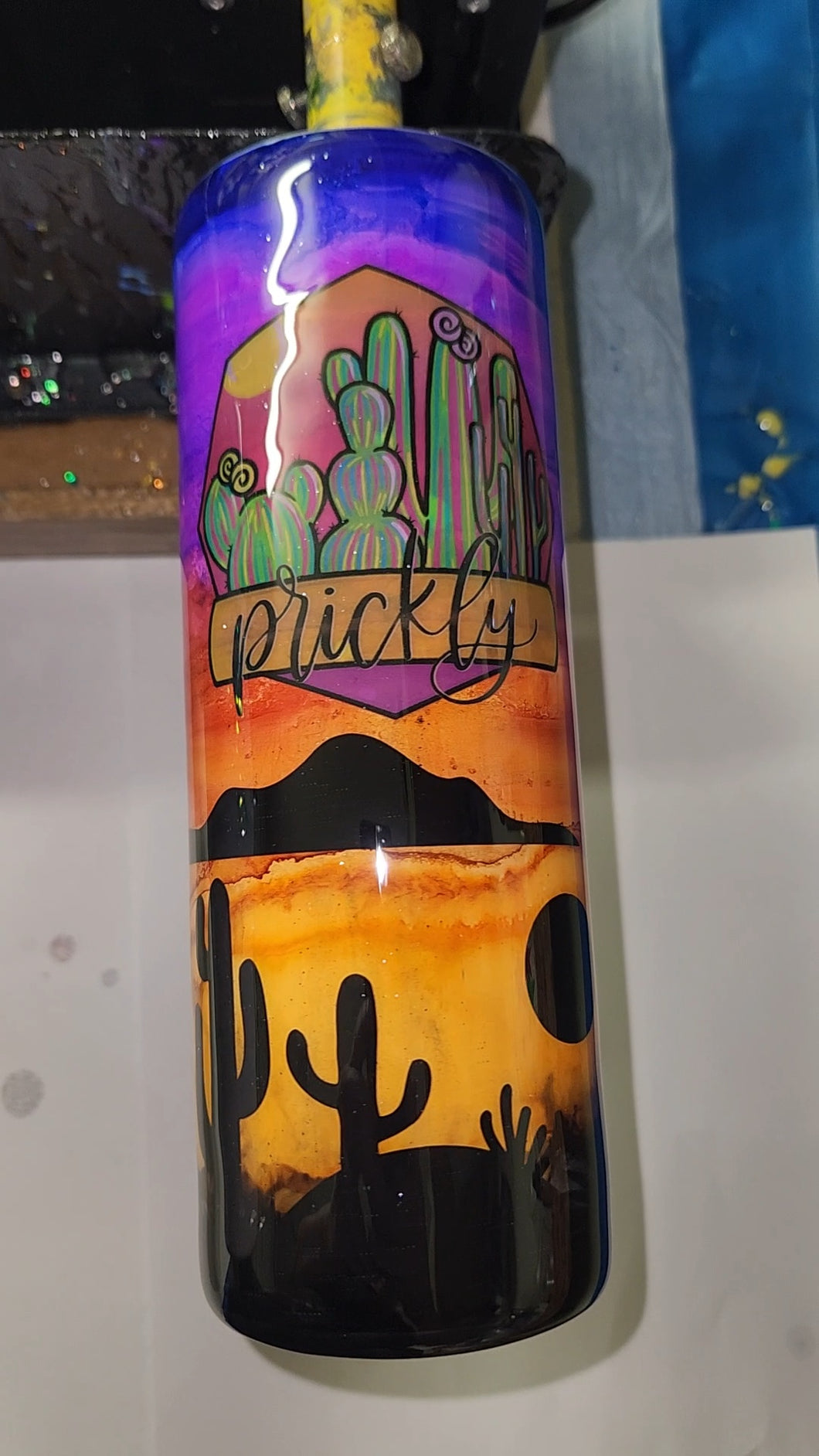 Prickly Sunset Tumbler 20 oz.