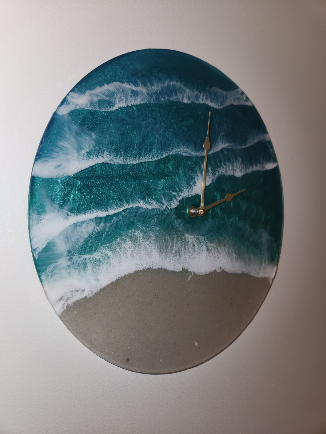 Resin Beach Wall Clock, 14