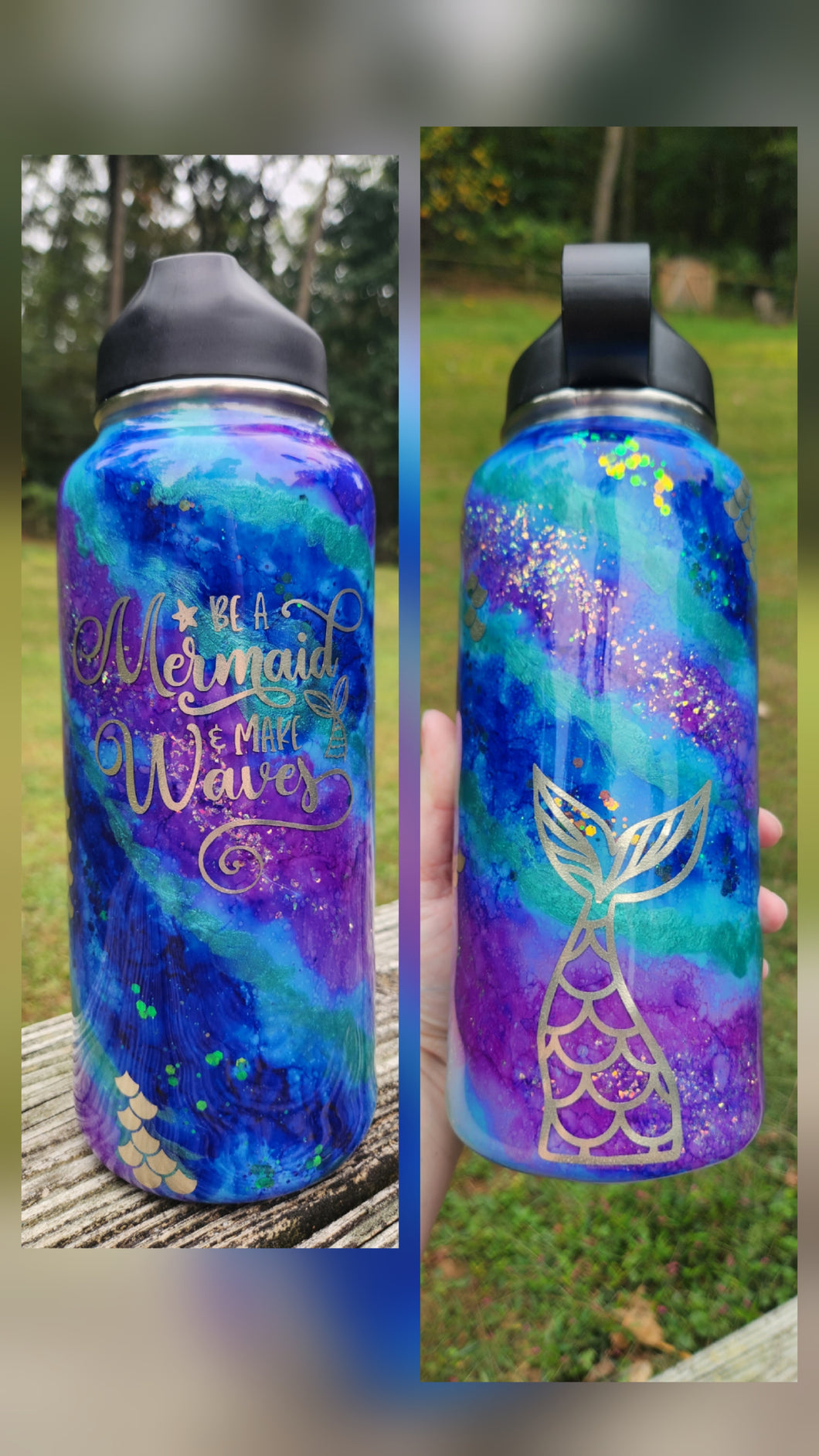 Mermaid Hydro Bottle 32 oz.