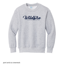 Load image into Gallery viewer, CCSC-WILDFIRE- Port and co unisex adult crewneck-gray
