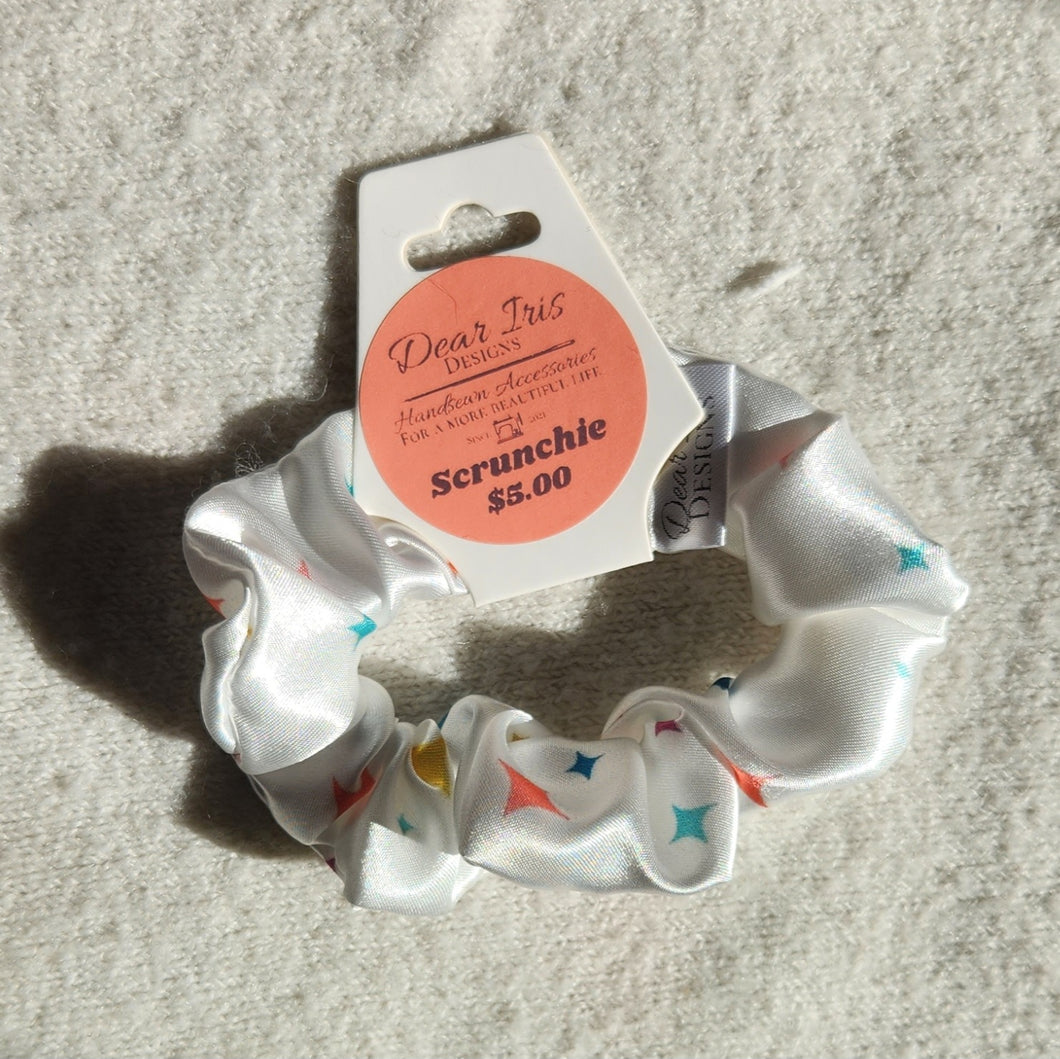 Skinny Sparkle Icon Satin Scrunchie
