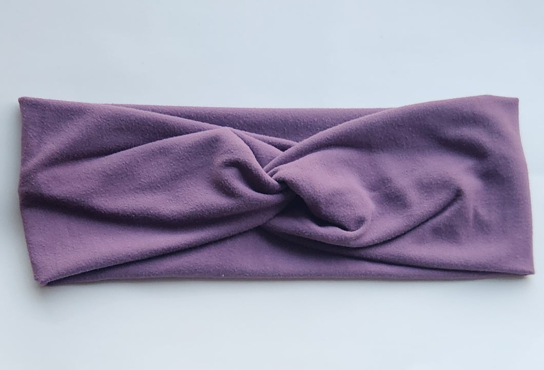 Purple Soft Stretch Headband