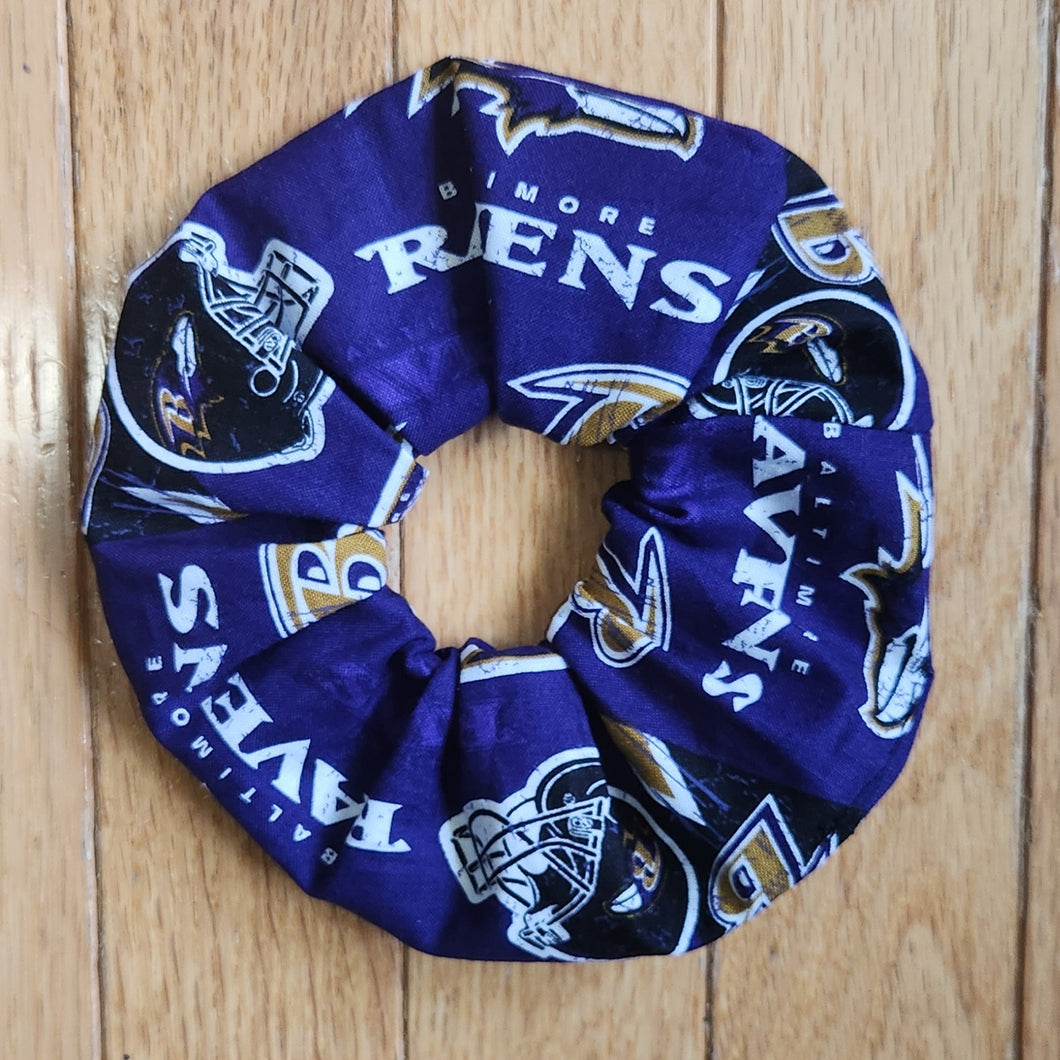 Football flock Scrunchie