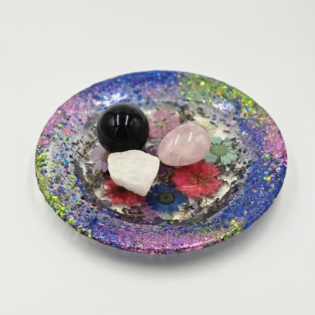 Floral plate