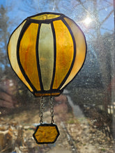 Load image into Gallery viewer, Stained Glass Hot Air Balloon Multi- Colored Suncatcher
