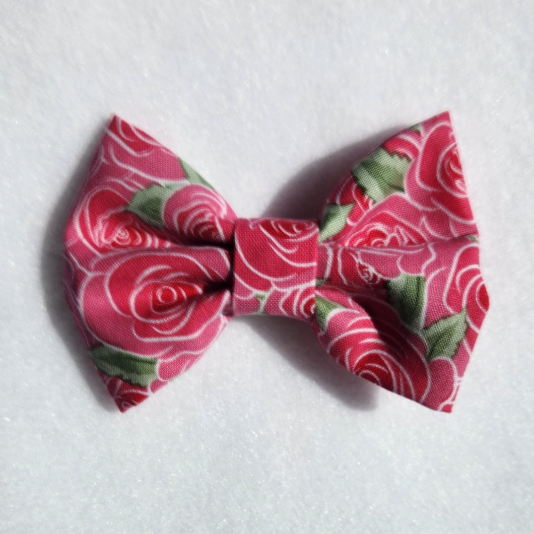 Rose Hair Bow