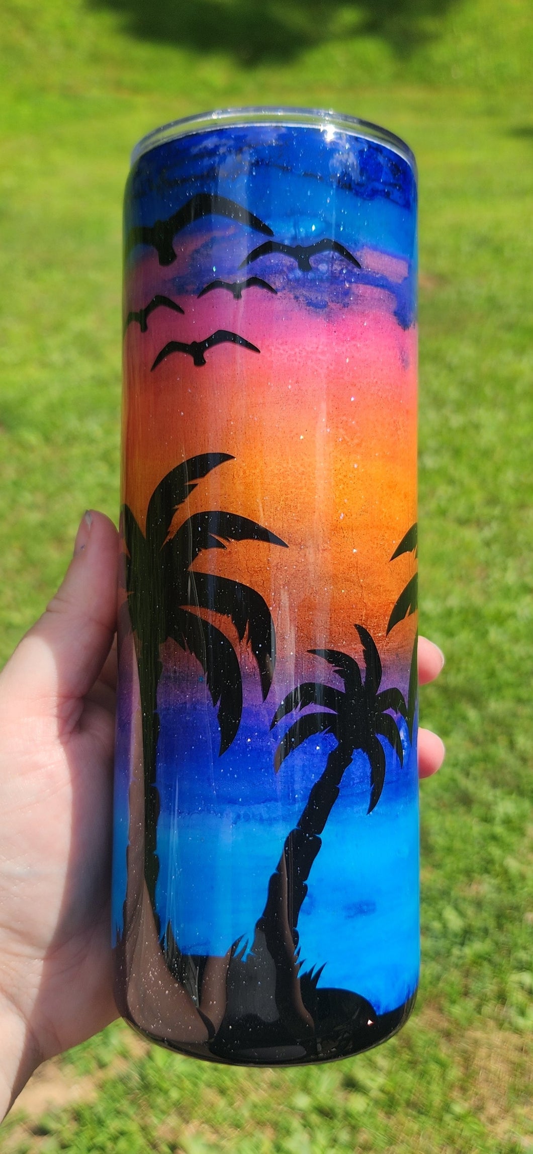 Beach Sunset Tumbler 20 oz.