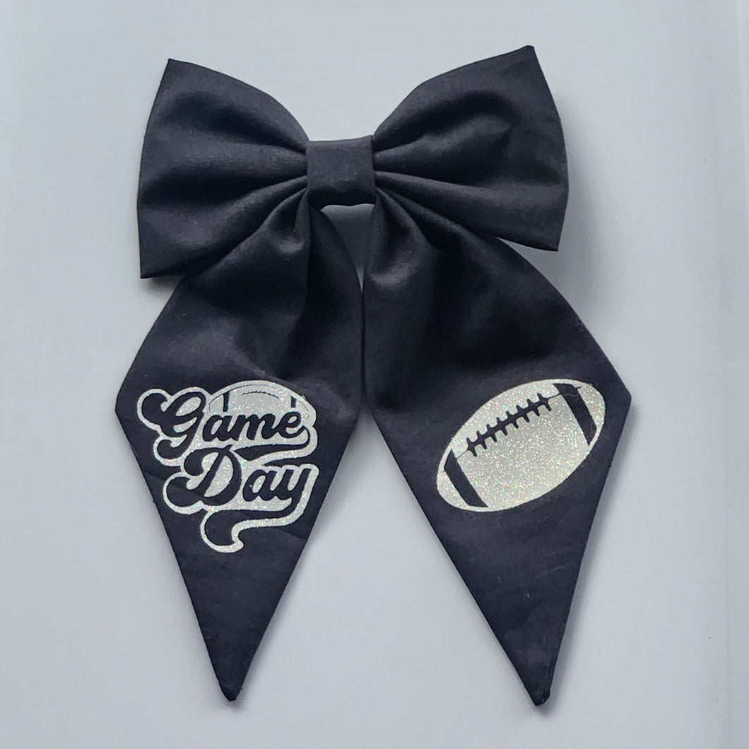 Game Day Football Jumbo Bow