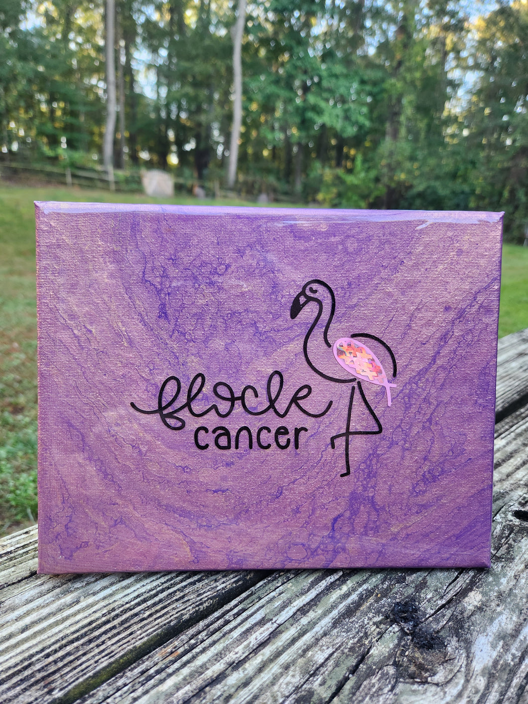 Flock Cancer Canvas