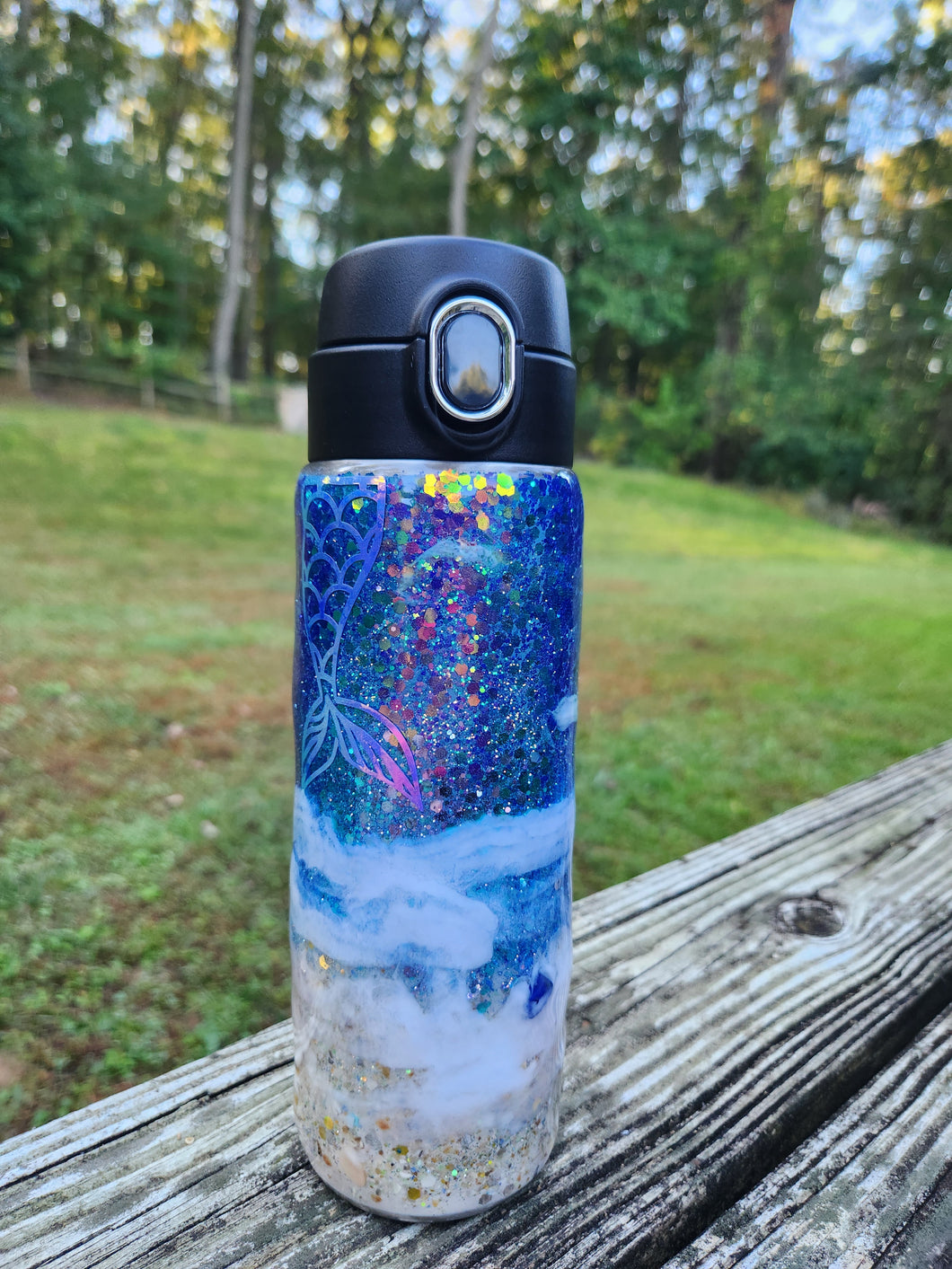 Mermaid Beach Tumbler, 17 oz.