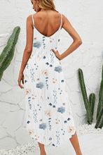 Load image into Gallery viewer, Printed Scoop Neck Wide Leg Jumpsuit
