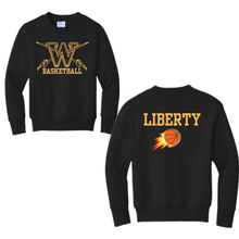 Load image into Gallery viewer, Winfield Basketball- fireballs crewneck sweatshirt
