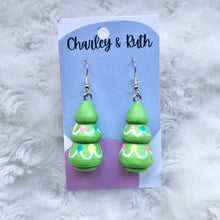 Load image into Gallery viewer, Handpainted Tree Earrings
