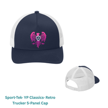 Load image into Gallery viewer, CC phoenix hat options soccer- gradient
