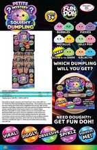 Load image into Gallery viewer, Mini Petite glitter Dumpling 2.5" fidget- due JUNE 19- PRE ORDER
