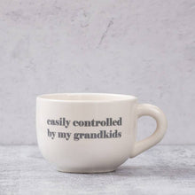 Load image into Gallery viewer, Grandkids Cappuccino Mug Dolomite 24 oz: White
