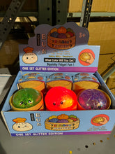 Load image into Gallery viewer, Light Up glitter Gel Dumplings squishy fidget- DUE JUNE 24
