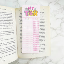Load image into Gallery viewer, Matte Bookmark, My TBR Writable with Ratings

