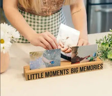 Load image into Gallery viewer, Little Moments, Big Memories Memory Stick Wood: Brown
