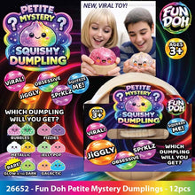 Load image into Gallery viewer, Mini Petite glitter Dumpling 2.5" fidget- due JUNE 19- PRE ORDER
