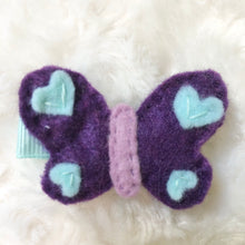 Load image into Gallery viewer, Butterfly Felt Hair Clips
