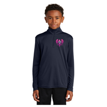 Load image into Gallery viewer, Sport-Tek ®Youth PosiCharge ®Competitor ™1/4-Zip Pullover- CC Phoenix-gradient logo
