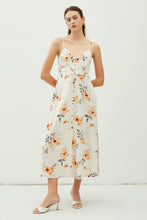 Load image into Gallery viewer, Be Cool Floral Button Down Cami Midi Dress
