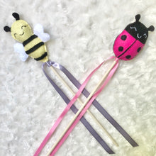 Load image into Gallery viewer, Bee and Ladybug Magic Wands
