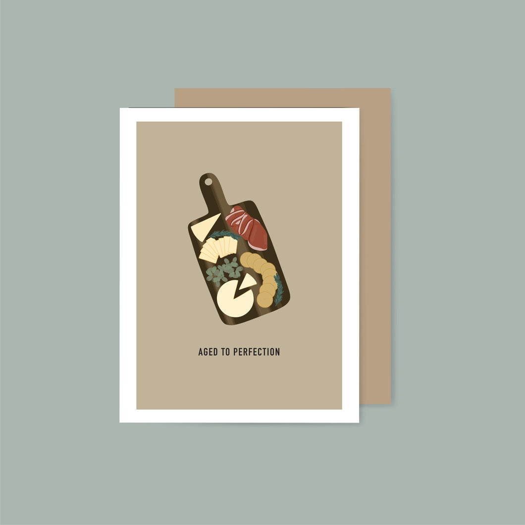 Aged to Perfection Birthday Card