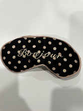 Load image into Gallery viewer, Getaway "Bonjour" Silk Sleep Mask
