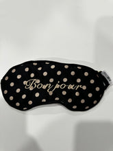 Load image into Gallery viewer, Getaway "Bonjour" Silk Sleep Mask
