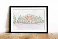 Load image into Gallery viewer, Camden Yards watercolor 8x10
