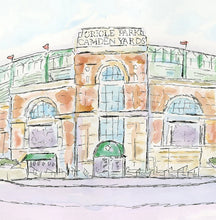 Load image into Gallery viewer, Camden Yards watercolor 8x10
