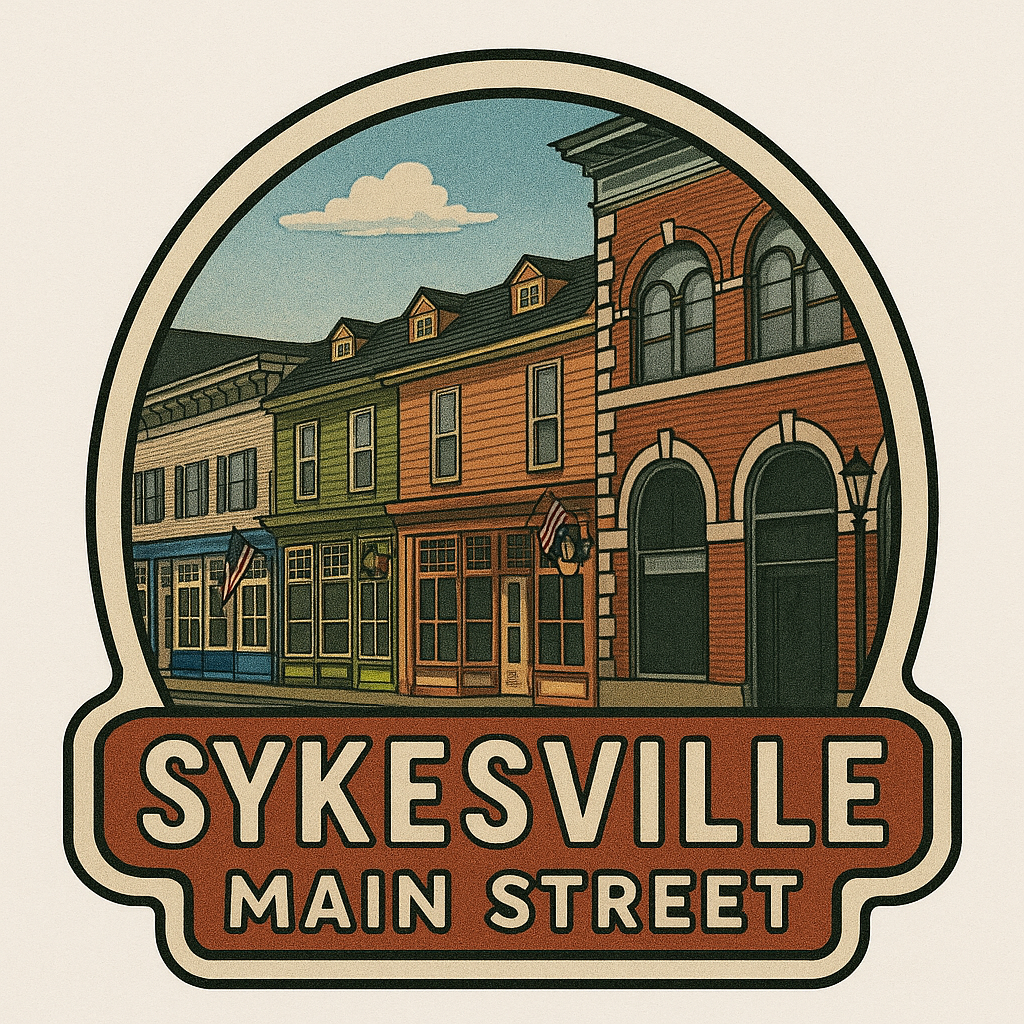 Main St Sykesville sticker