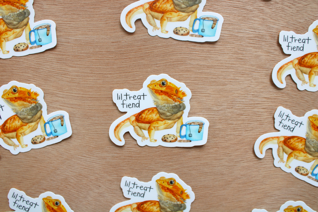 Lil Treat Fiend Bearded Dragon Sticker