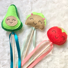 Load image into Gallery viewer, Taco, Avocado and Tomato Magic Wands
