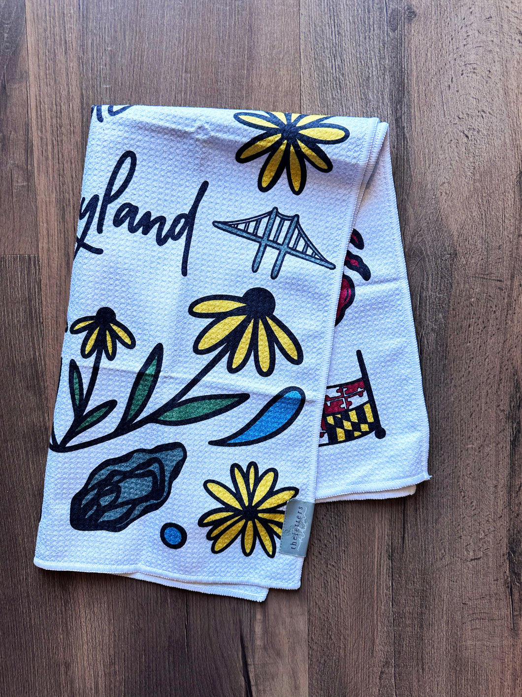 There's No Place Like Maryland Hand Towel
