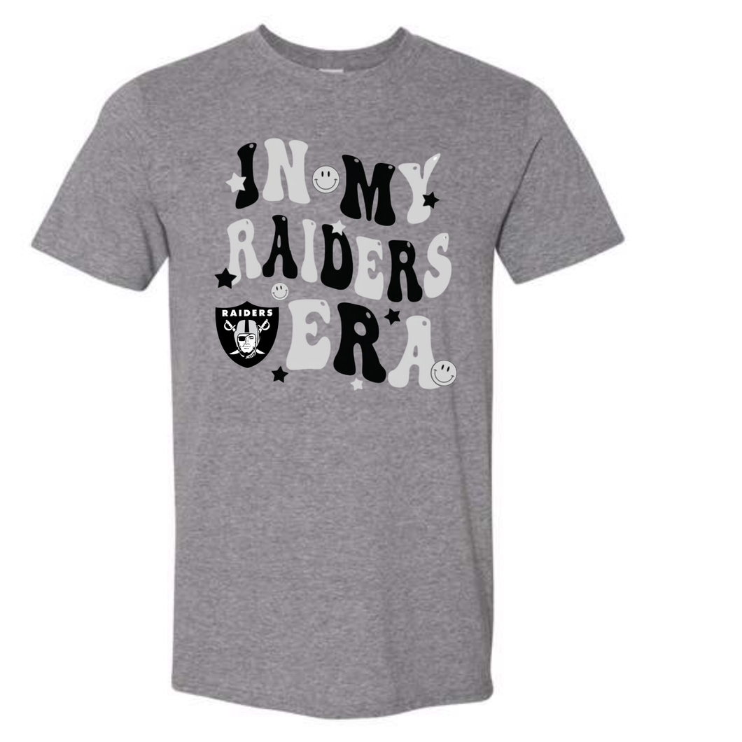 Raider apparel- in my raider era groovy- tee, long sleeve, hoodie, crewneck