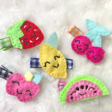 Load image into Gallery viewer, Cherry Felt Clip
