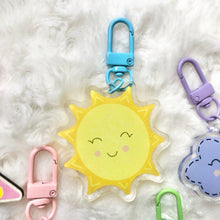 Load image into Gallery viewer, Sun Keychain
