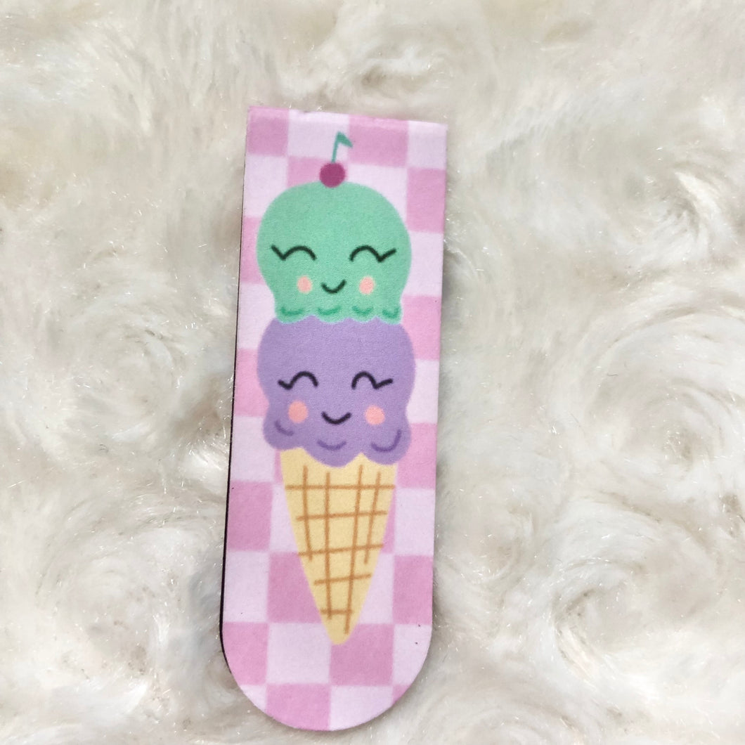 Pink Ice Cream Bookmark