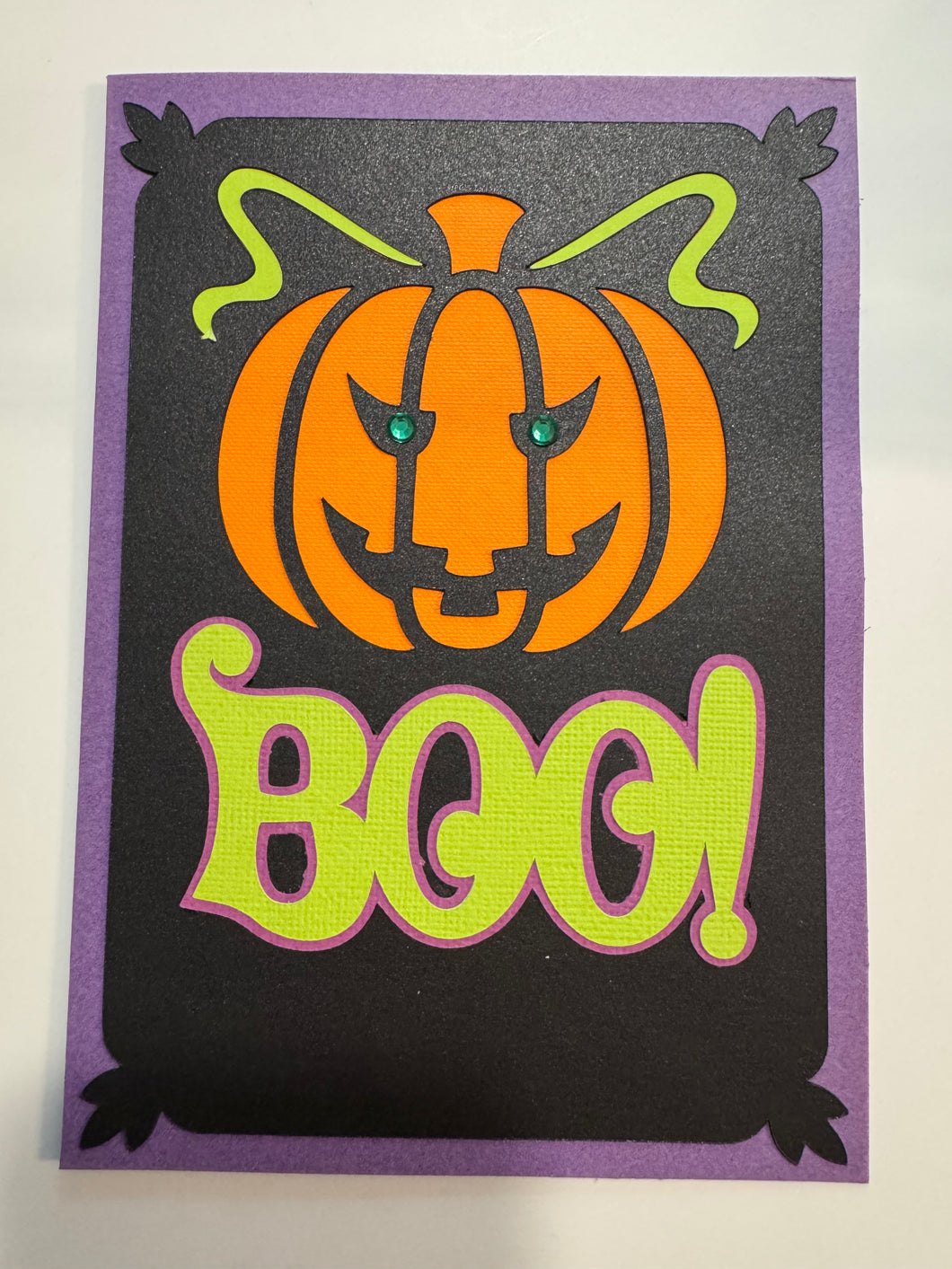 Boo Halloween Card