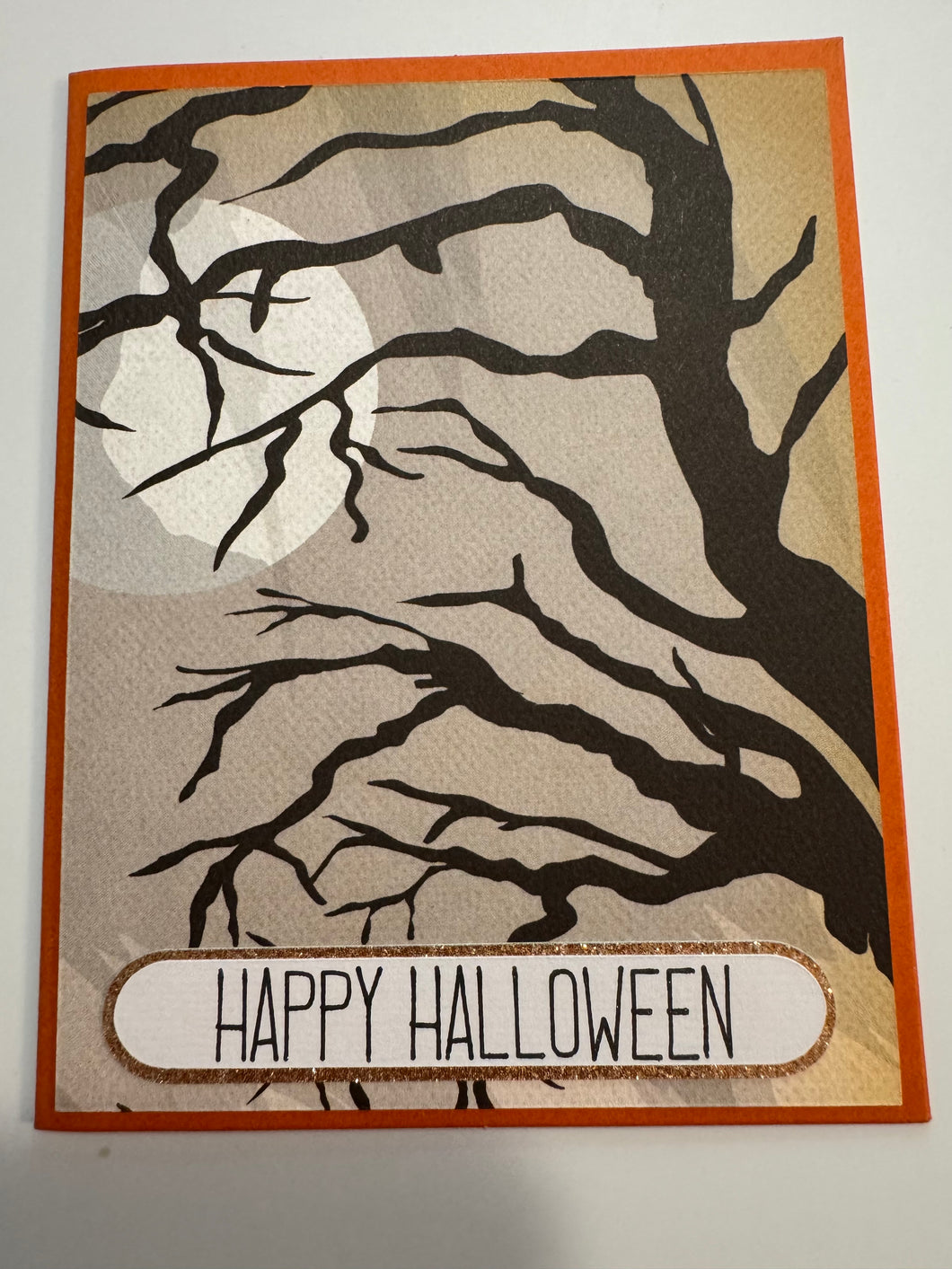 Spooky Tree Halloween Card