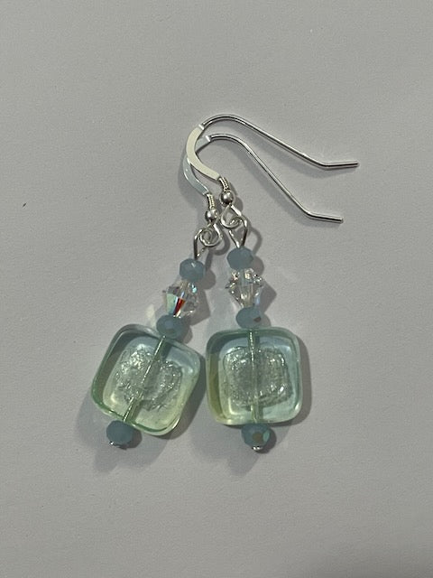 Glass Bead Earrings