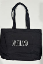 Load image into Gallery viewer, Maryland Embroidered Canvas Tote Bag
