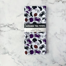 Load image into Gallery viewer, Baltimore Ravens Patterned Waffle Kitchen Dish Towel
