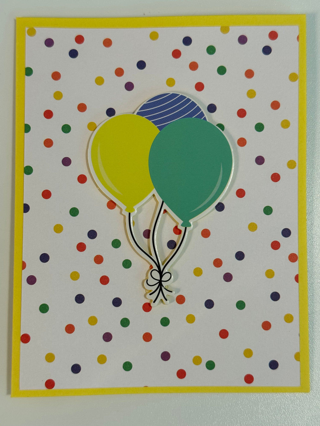 Multi-Color Birthday Card