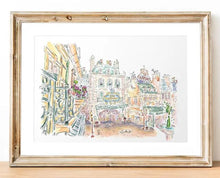Load image into Gallery viewer, France Watercolor 8x10 print
